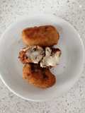 Creamy iberico ham croquetas