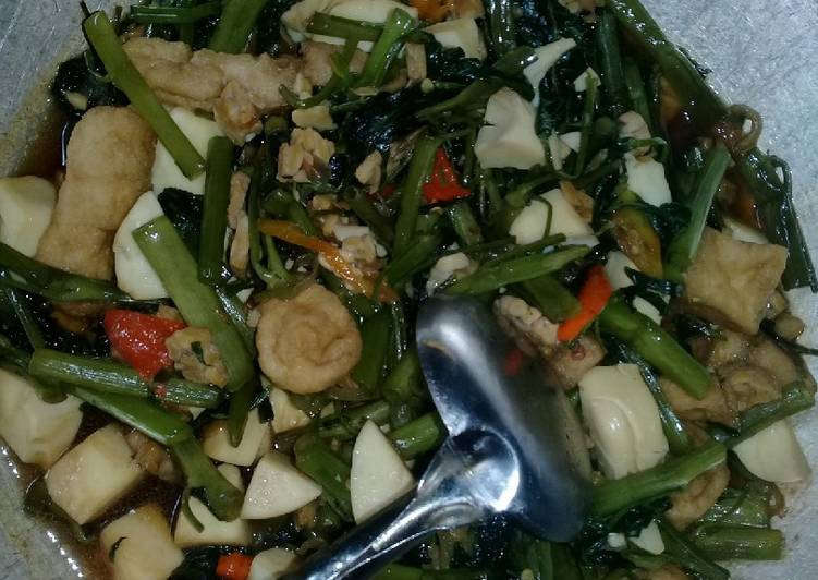 Resep Oseng kangkung praktis Anti Gagal