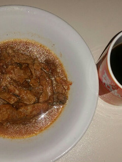 Una foto de Chicharrón en Salsa de Jitomate de 1 día antes