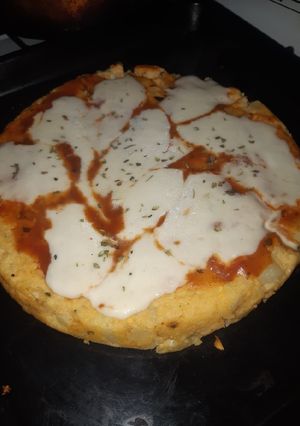 Una foto de Tortilla pizza