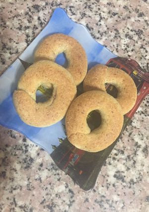 صورة لوصفة كعك العيد بالحلقوم او الراحة