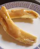 Salsa sabor dulce de leche sin gluten y vegana en microondas