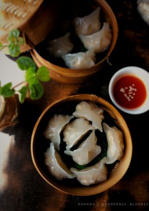 Foto resep Hakkau udang dan ayam