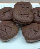Muffins de banana y cacao
