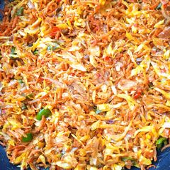 A picture of Spring rolls fillings.