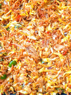 A picture of Spring rolls fillings.