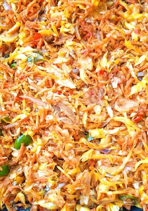 A picture of Spring rolls fillings.