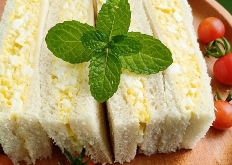 Resep Tamago Sando 🥪 Egg Sandwich yang Enak