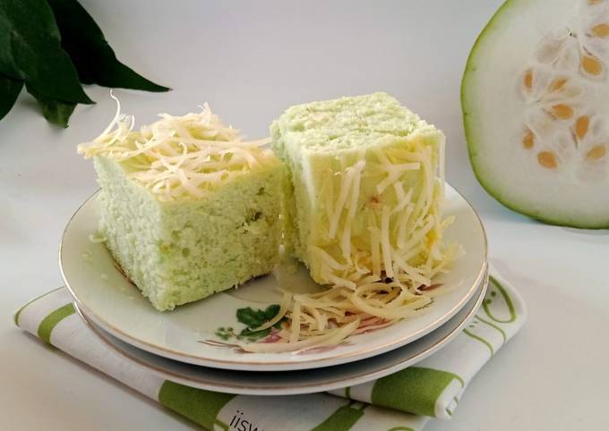 Cara Bikin Bolu Beligo/Labu Air Pandan Kukus (Vegetarian) Yang Enak