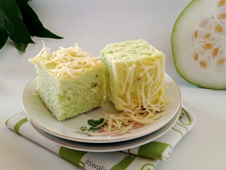 Cara Bikin Bolu Beligo/Labu Air Pandan Kukus (Vegetarian) Yang Enak