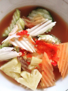 Foto resep Rujak kuah pindang