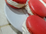 Macarrons de queso crema