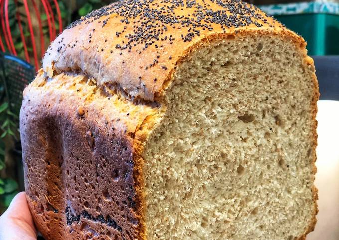 Pan De Corteza Súper Crujiente Y Rico En Fibra Con Panificadora Receta ...