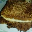 Sándwich de hamburguesa con huevo