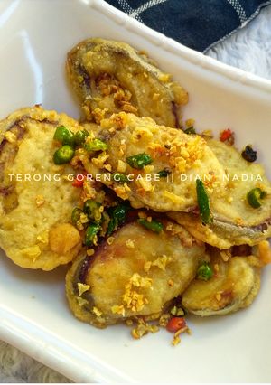 Foto resep Terong goreng cabe