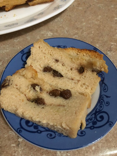 Una foto de Pudding inglés de pan con mantequilla