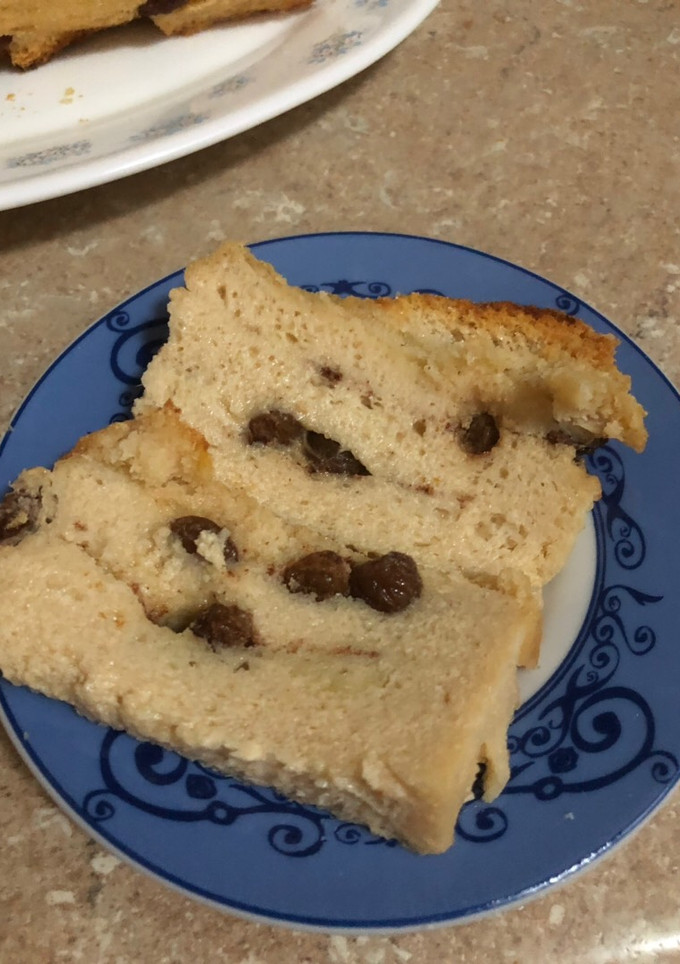 Una foto de Pudding inglés de pan con mantequilla