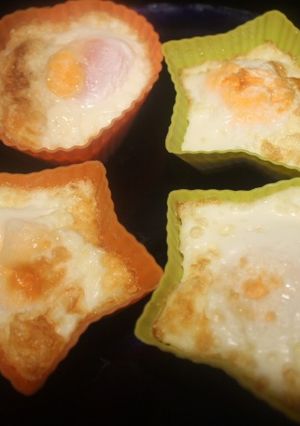 Foto principal de Huevos con espárragos en freidora de aire