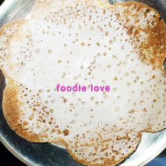 A picture of Flower Apam.