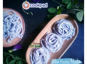 Foto resep Mie Home Made Bunga Telang