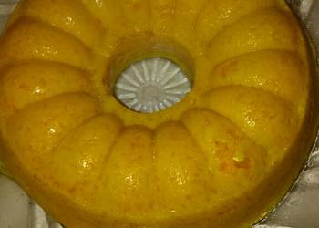 Fresh, Bikin Bingka labu kuning kukus debm Paling Enak