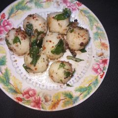 A picture of Leftover rice balls.