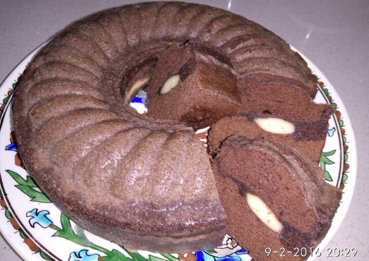 Brownies Kukus Keju Coklat