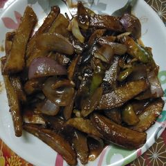 A picture of Chilli Shezwan Potato.