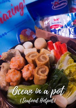 Foto resep Ocean in a Bowl (Seafood Hotpot)