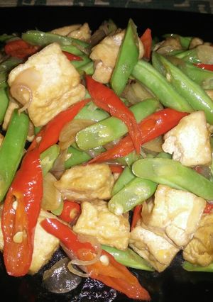 Foto resep Tumis Buncis Tahu Kecap