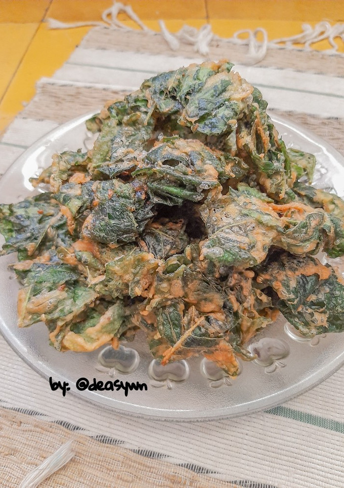 Foto resep Bakwan Bayam 🍃