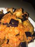 Tofu Eggplant with chili and tomato sauce (Terong Balado)
