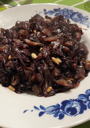 Foto di Radicchio stufato agro dolce
