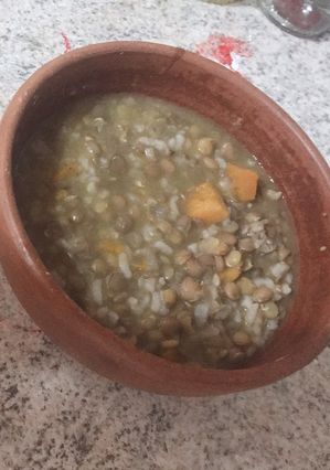 Una foto de Lentejas sin carne