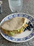 Sándwich de Pan árabe