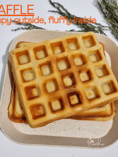 Foto resep Waffle (crispy outside, fluffy inside)