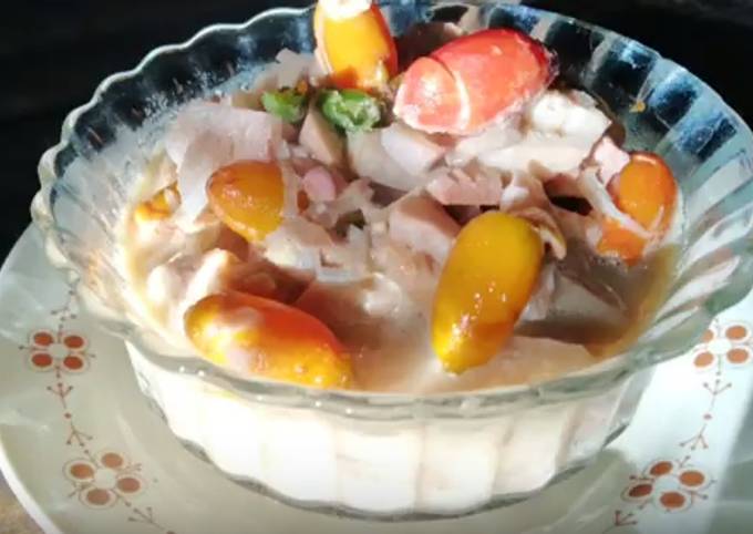 Sayur Lodeh Tewel dan Kulit Melinjo