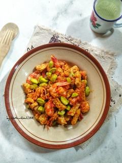 Foto resep Sambal Goreng Pete Udang Tempe