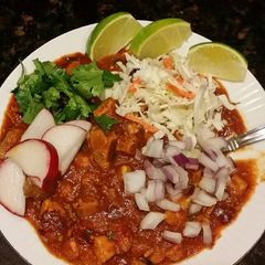A picture of Brad's pozolé.