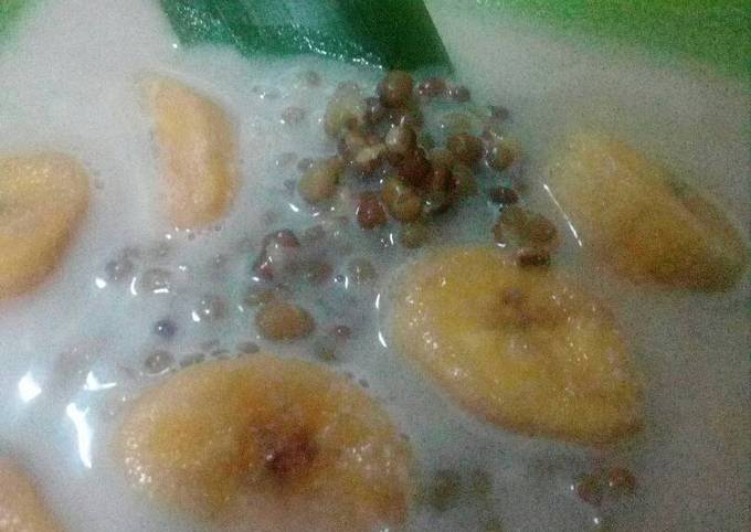 Resep Kolak pisang kacang hijau oleh siti muryani - Cookpad