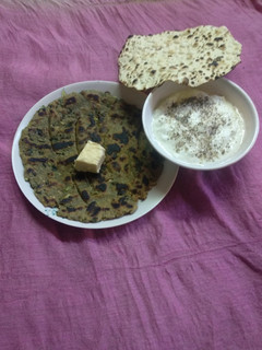 બાજરી નો મસાલા વાળો રોટલો (Bajri Masala Rotlo Recipe in Gujarati) રેસીપી મુખ્ય ફોટો