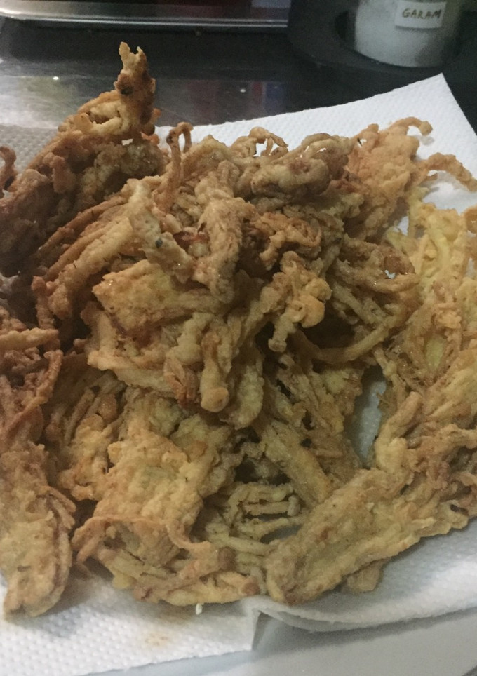 Foto resep Jamur Enoki Goreng