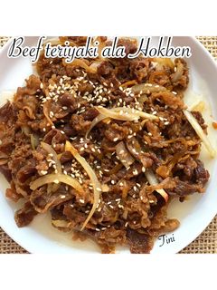 Foto resep 🥘Beef Teriyaki ala Hokben