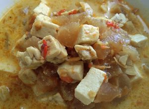 Foto resep Jangan pedes kerecek tahu tempe