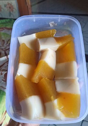 Foto resep Jelly mangga susu