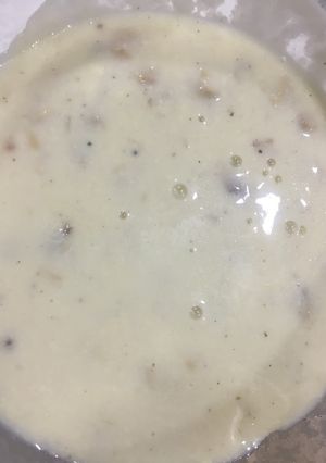 صورة لوصفة شوربة الفطر مع البشاميل