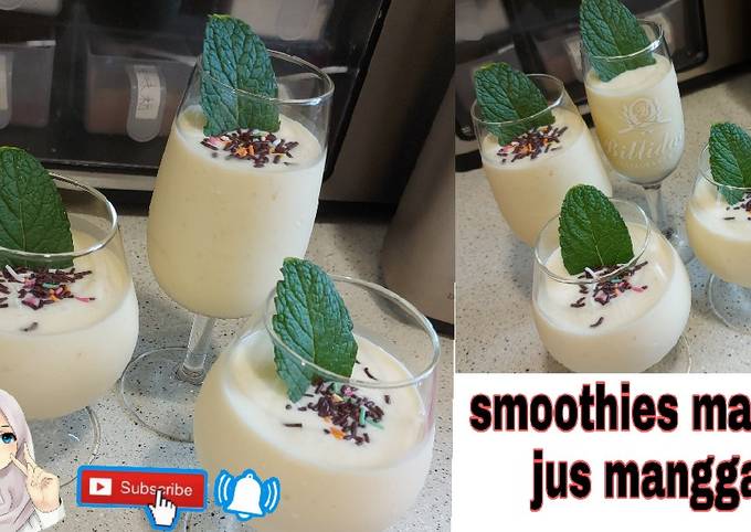 Smoothies mango / jus mangga