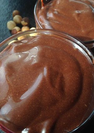 Una foto de Nutella casera