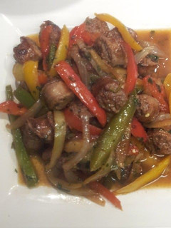 Una foto de Chorizos a la pomarola
