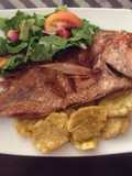 Pescado Frito estilo Dominicano